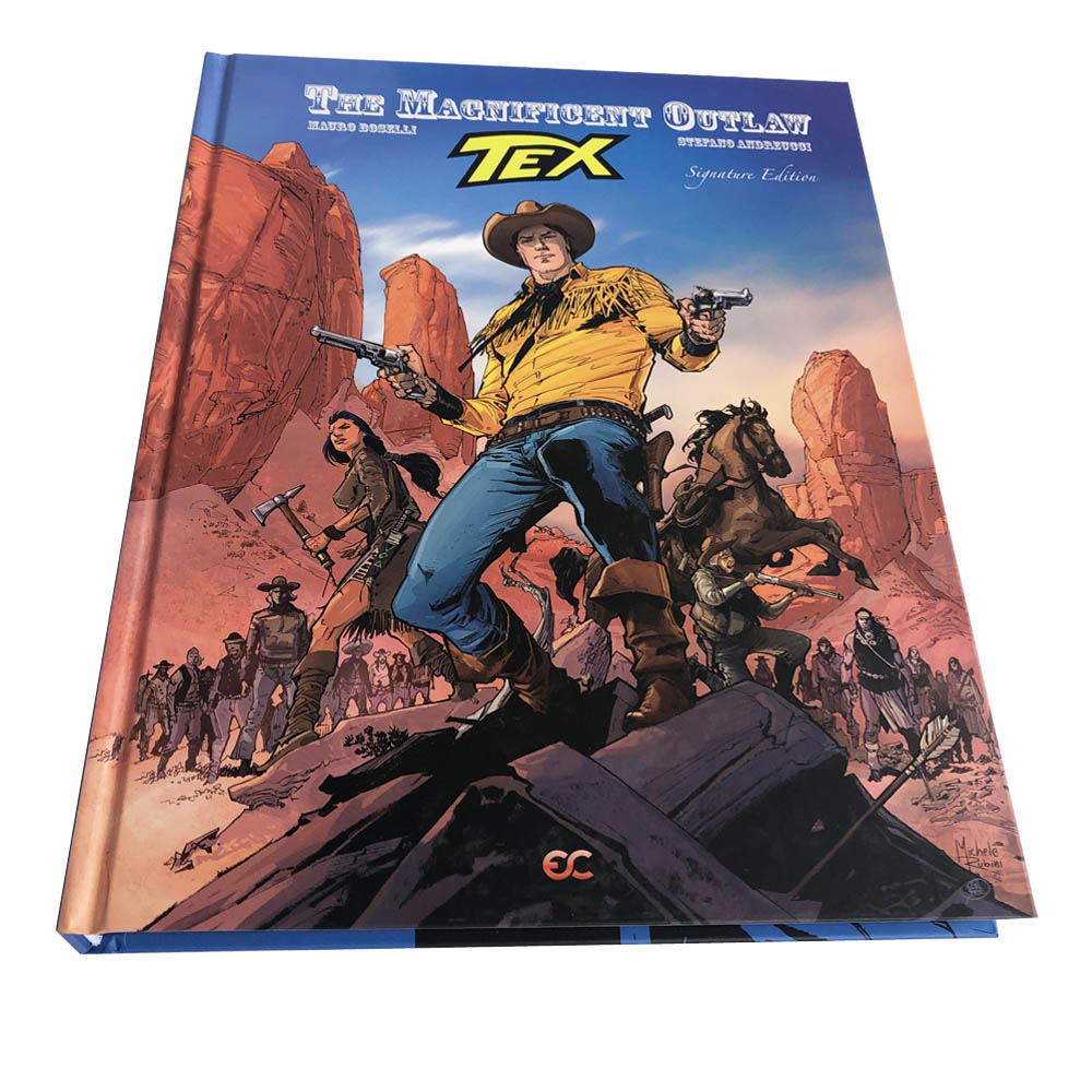 Máy in truyện tranh bìa cứng, Comic Comic In
