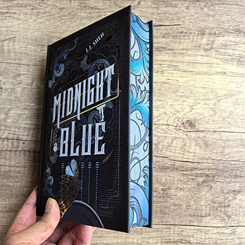 Limited Run Sprayed Edges Novel Book với hộp thư